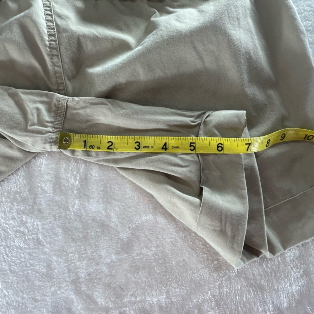Lauren Ralph Lauren Tan Women's Cargo 100% Cotton Shorts Size 8 - Picture 9 of 9